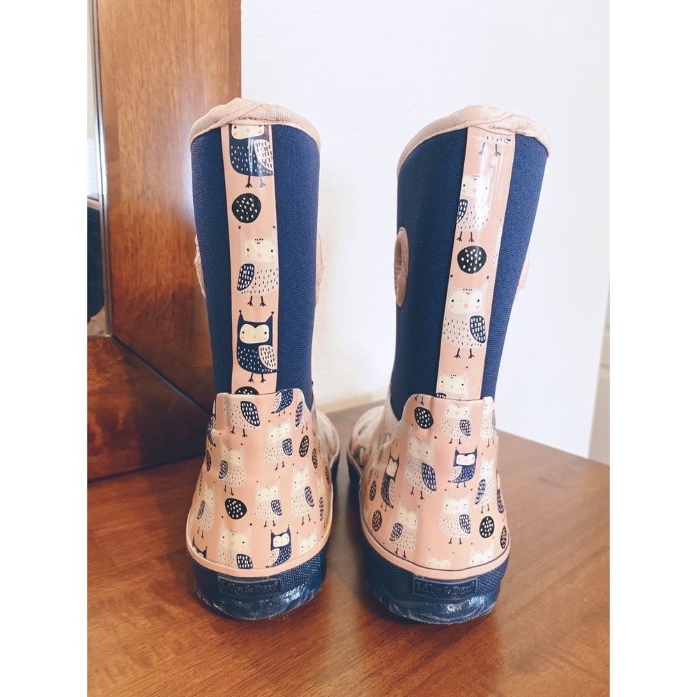 Lilly & Dan rain boots size 2/3 youth Neoprene - Picture 2 of 12